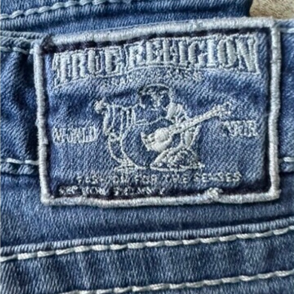 True Religion Low Rise Big T Skinny Stretch Jeans - Picture 7 of 7